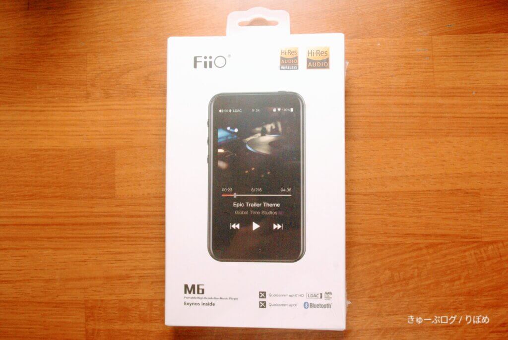 美品】FiiO FIO-M6-B 64GB SDカード付きオーディオ機器 - cranetrain.pl